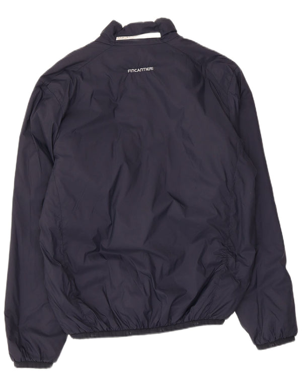 Slam Chaqueta Bomber para Mujer UK 40 Grande Poliamida Azul Marino