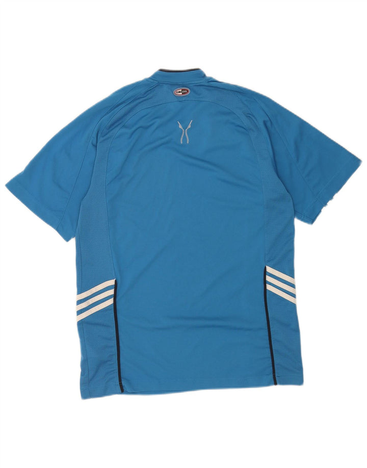 Adidas Hombre Camiseta Top Small Azul Colorblock Poliéster