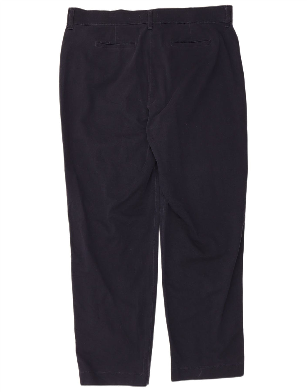 LEE Pantalones casuales rectos para mujer US 18 2XL W40 L31 Azul marino Algodón