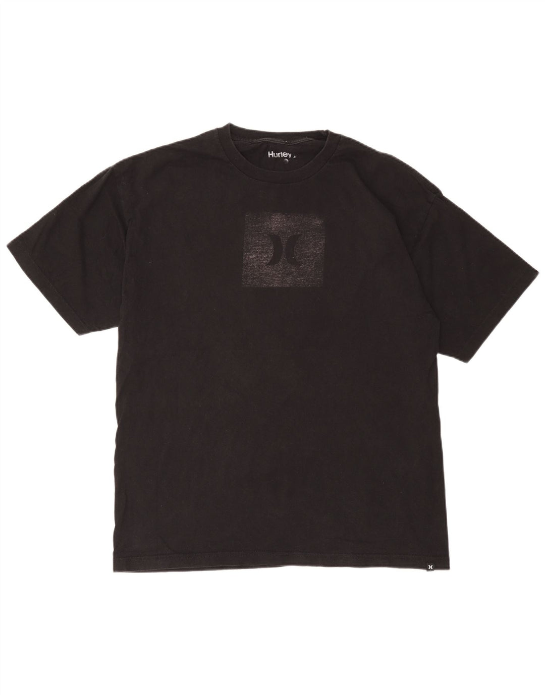 Hurley - Camiseta gráfica para hombre, talla grande, color negro