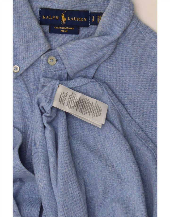 Camisa Ralph Lauren Hombre Pequeña Algodón Azul