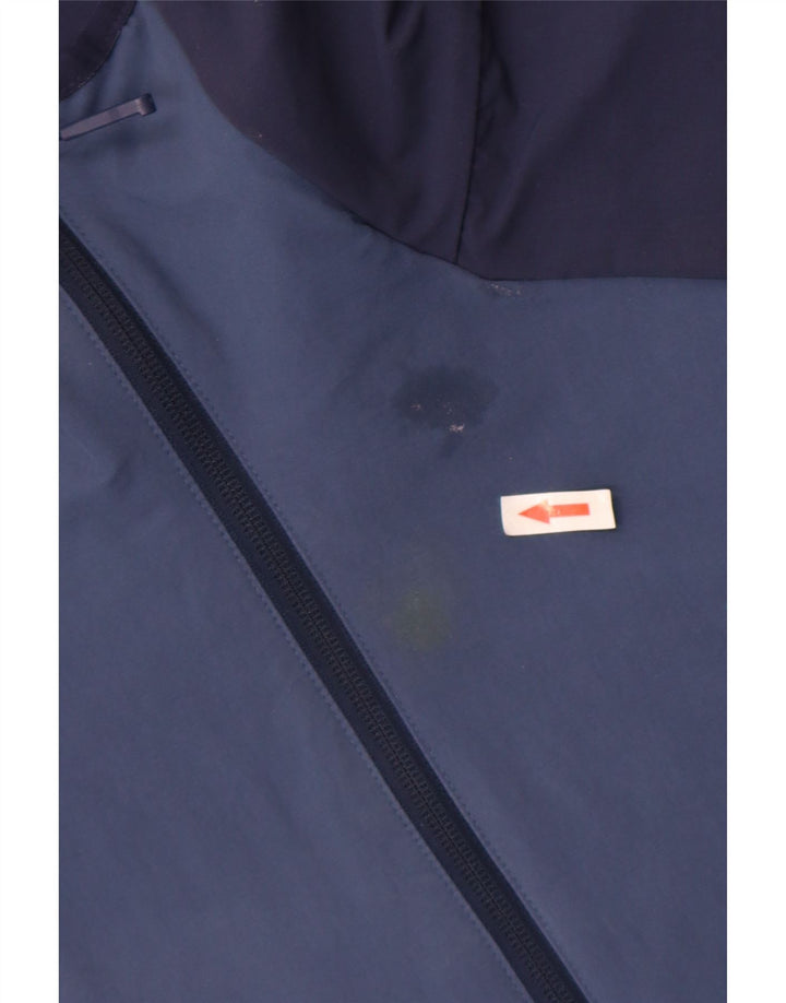 The North Face Chaqueta impermeable con capucha para hombre UK 44 2XL Azul Colorblock