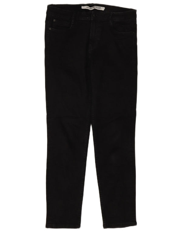 Zara Mujer Trafaluc Skinny Jeans EU 40 Medium W30 L28 Algodón Negro
