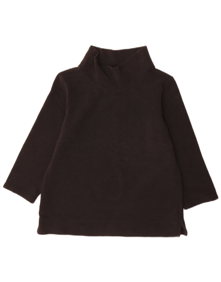 Hobbs Top para mujer manga 3/4 UK 44 Algodón negro mediano