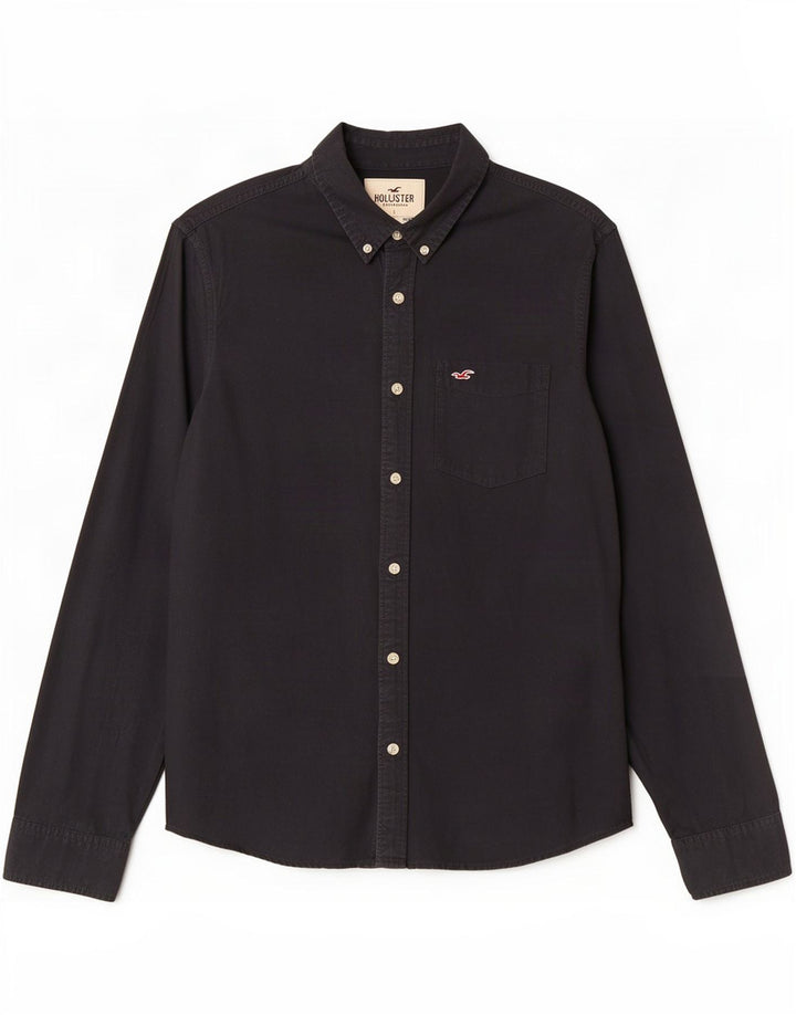 Camisa Hollister Hombre Grande Negra