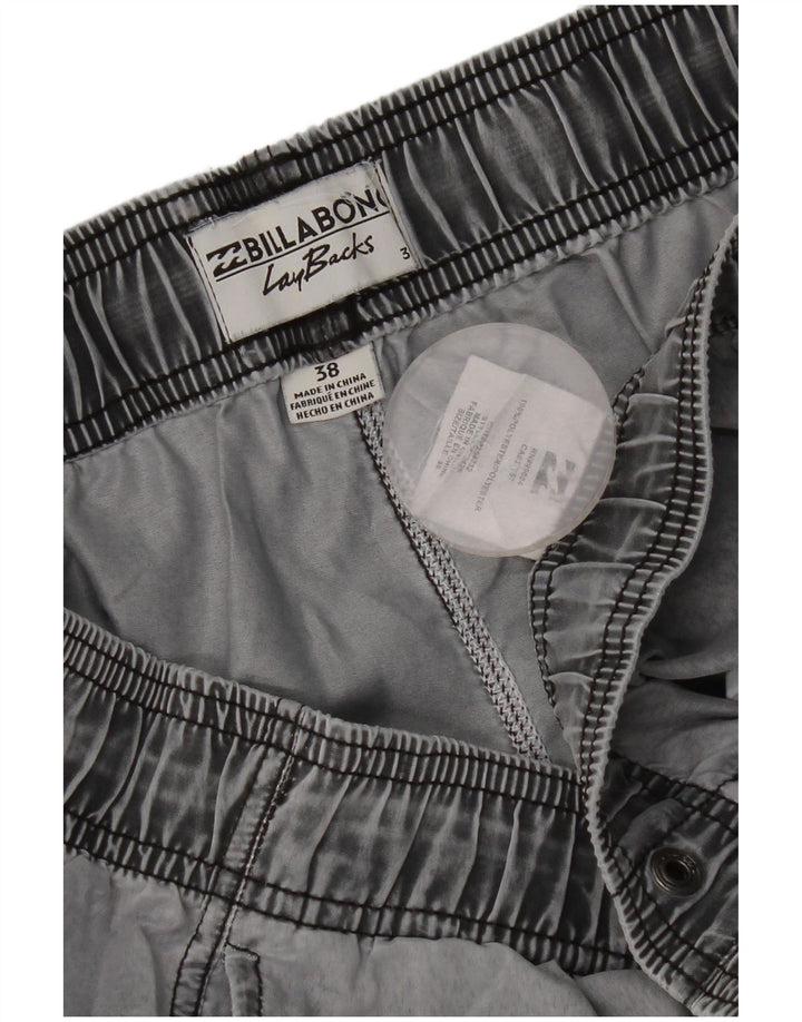 Bañador Billabong Hombre XL Poliéster A Rayas Gris