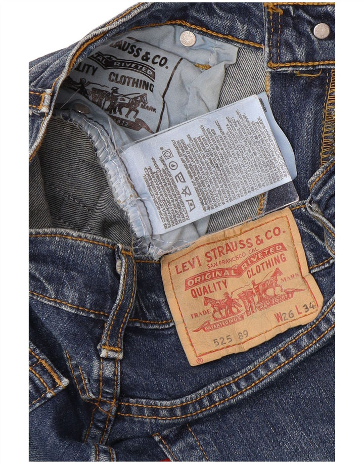 LEVI'S Vaqueros Bootcut 525 para Mujer W26 L34 Algodón Azul