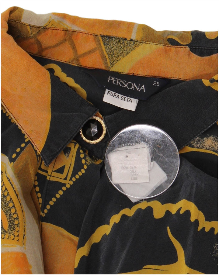 Persona Blusa Mujer Talla Grande Talla 25 Grande Seda Multicolor