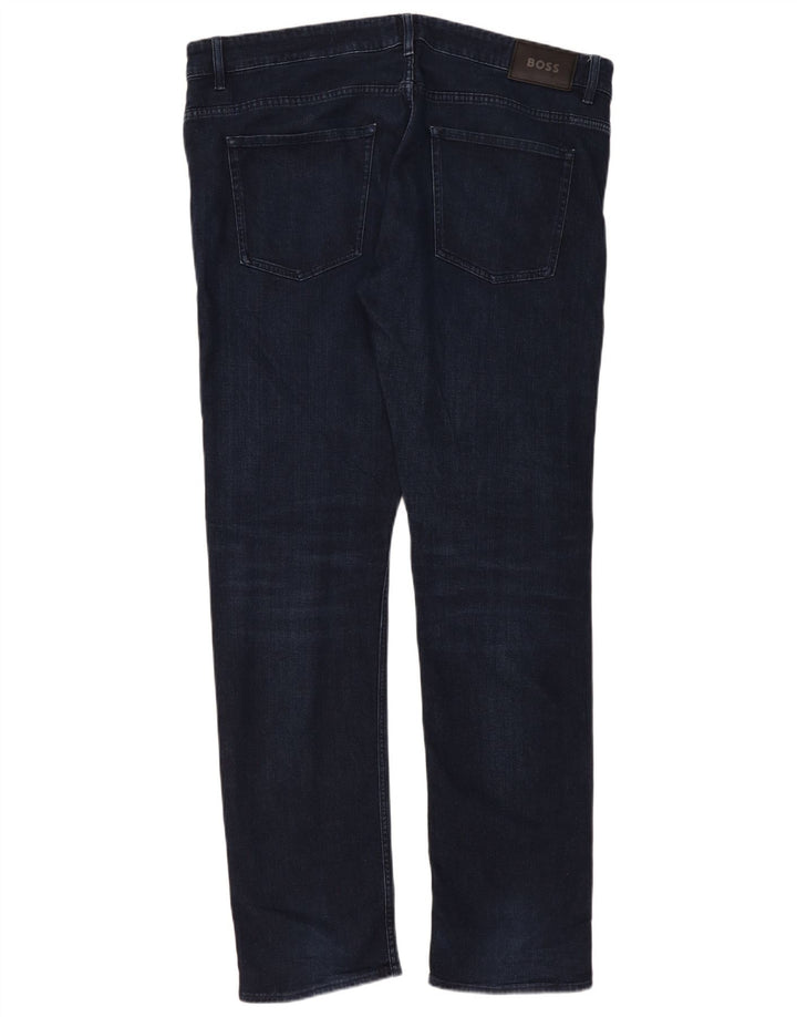 Vaqueros Hugo Boss Hombre Slim W38 L34 Algodón Azul Marino