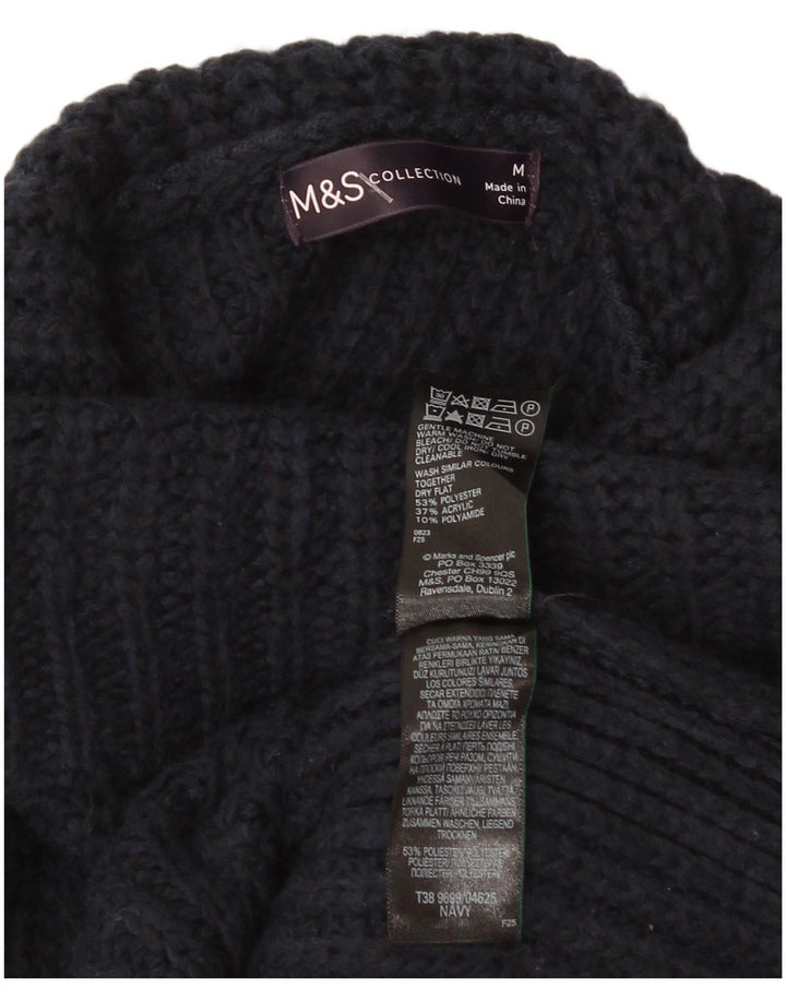 Marks & Spencer Camiseta sin mangas para hombre Poliéster azul marino mediano