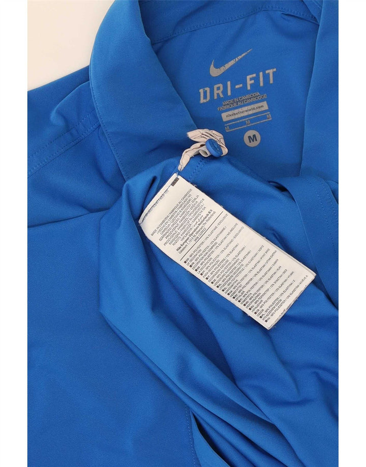 Nike Polo Dri Fit Hombre Poliéster Azul Medio