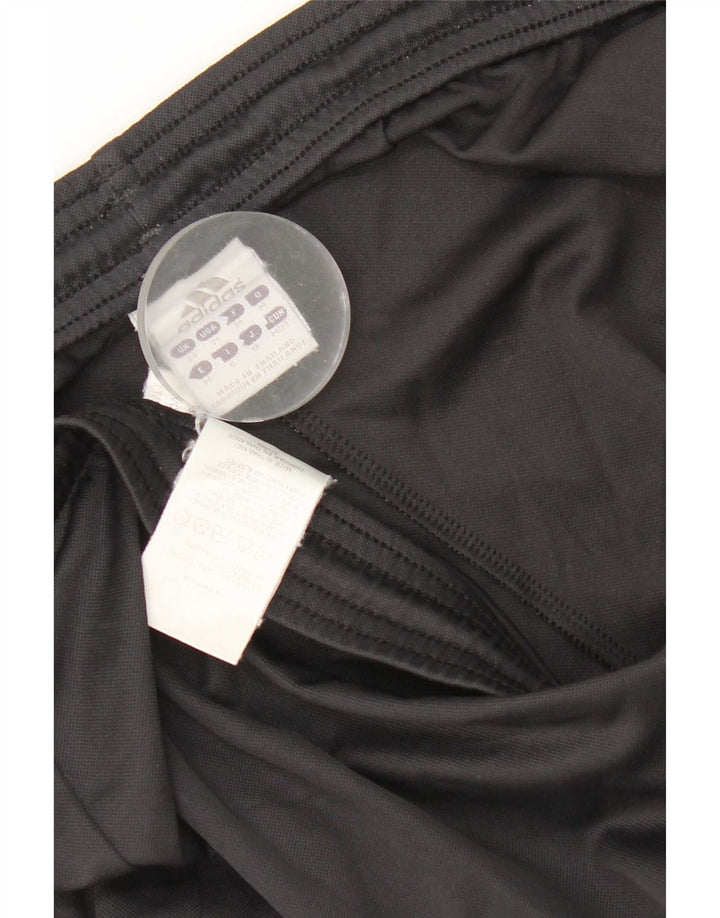 Adidas - Pantalones cortos deportivos para hombre, talla grande, poliéster negro