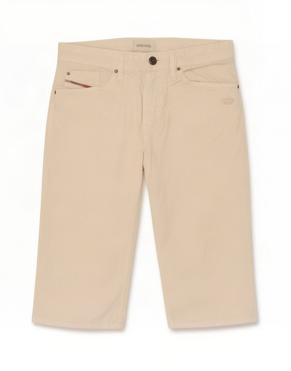 Diesel Bermudas para niño 13-14 años W28 Algodón blanco roto