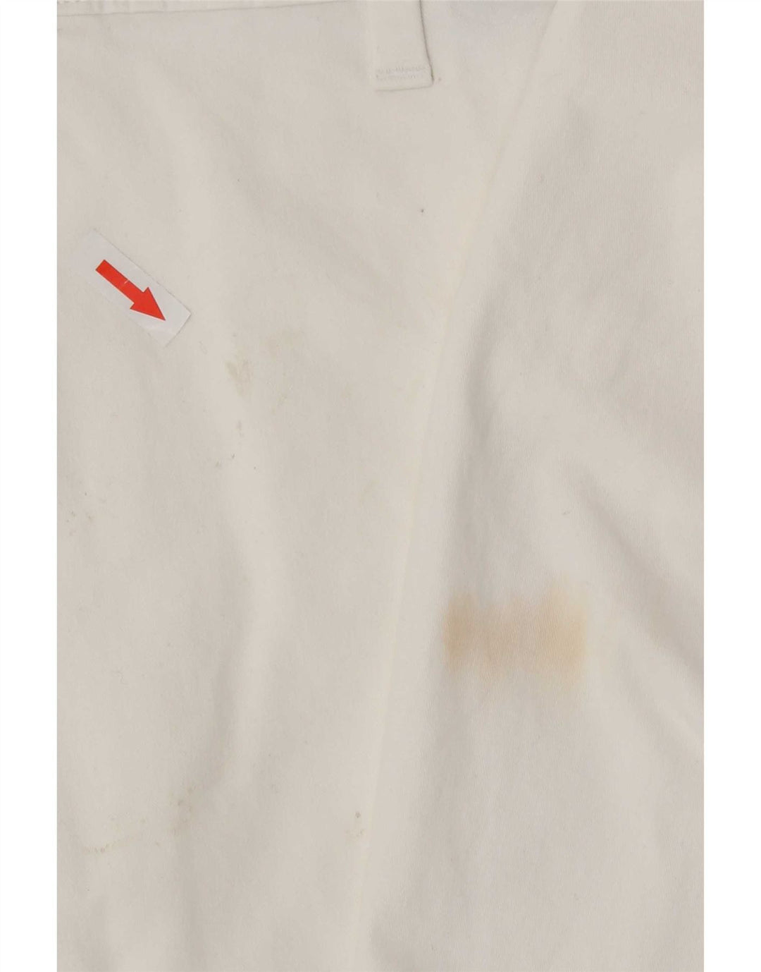 Marks & Spencer Pantalones cortos chinos para hombre W34 Algodón blanco grande