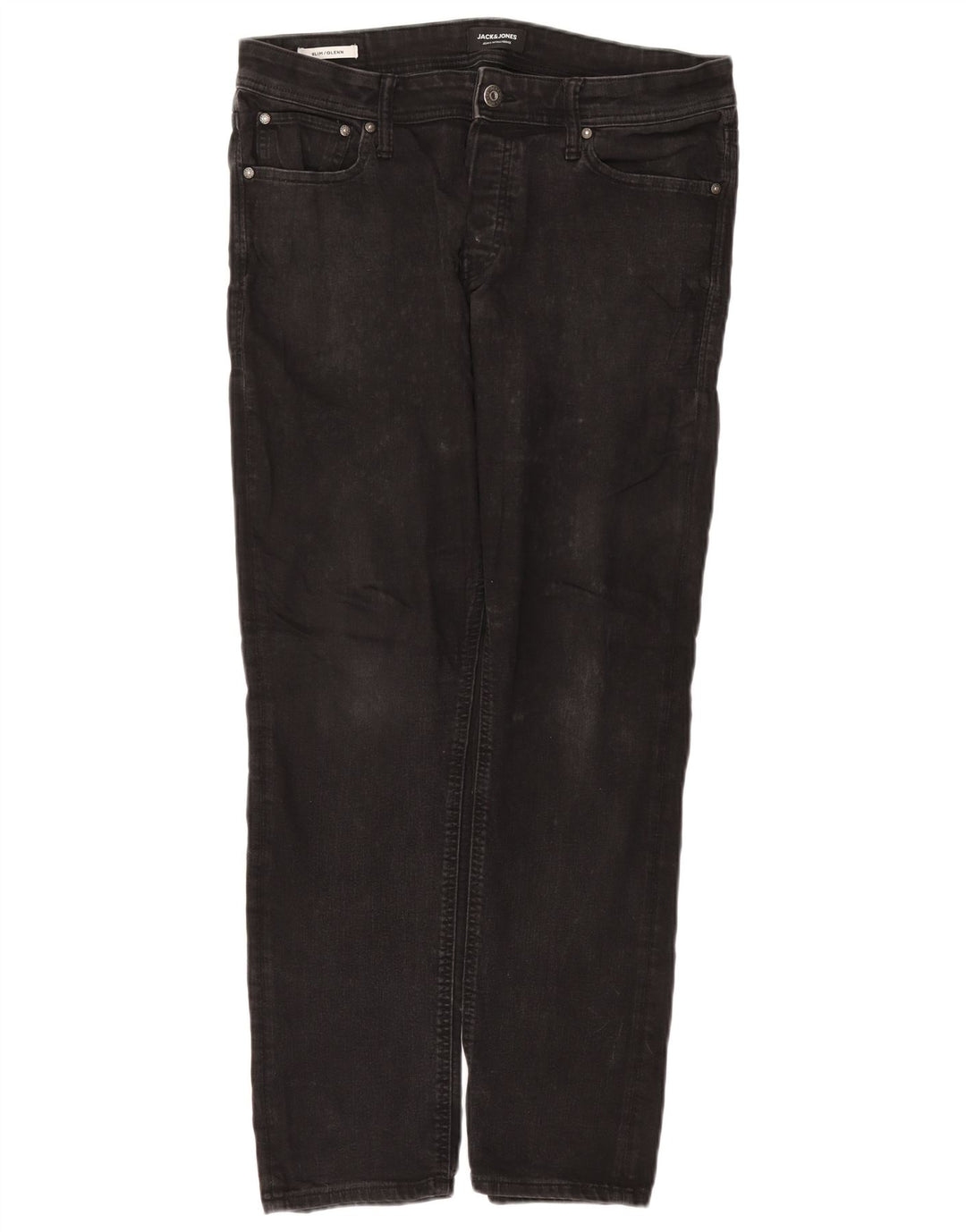 Jack & Jones Hombre GLENN Slim Jeans W34 L32 Algodón Gris