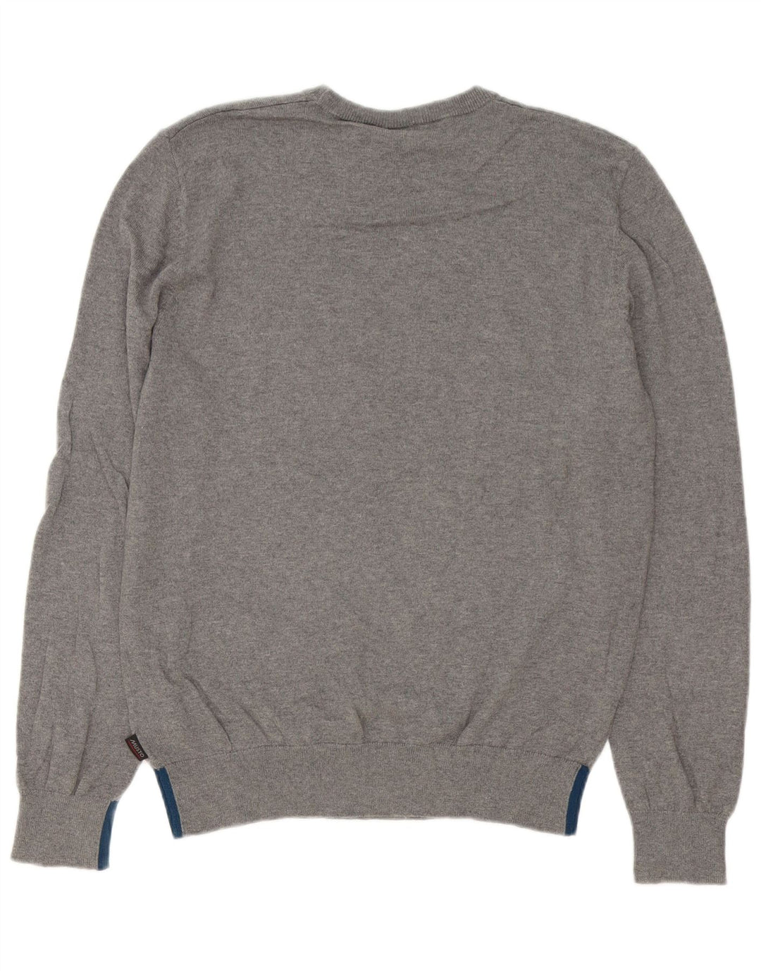 Musto Jersey De Cuello Redondo Para Hombre De Algodón Gris Medio