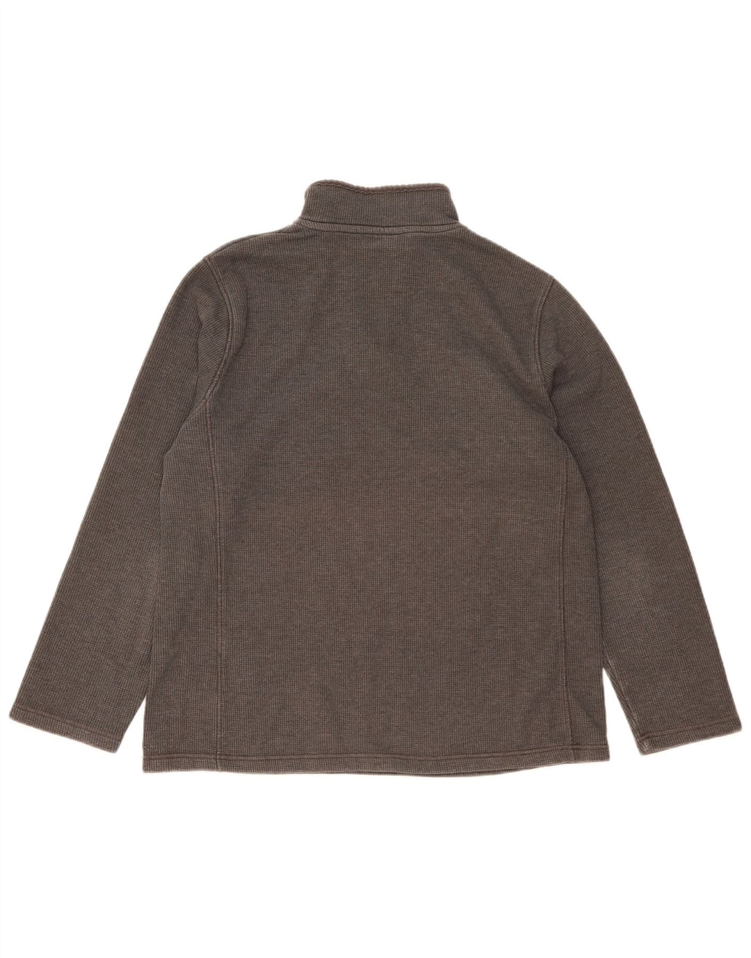 MOUNTAIN WAREHOUSE Sudadera con Cuello y Cremallera para Hombre Jersey Grande de algodón Gris