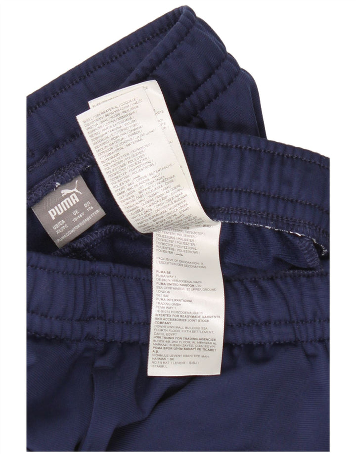 Puma Pantalón Chándal Niño 15-16 Años Azul Marino Poliéster