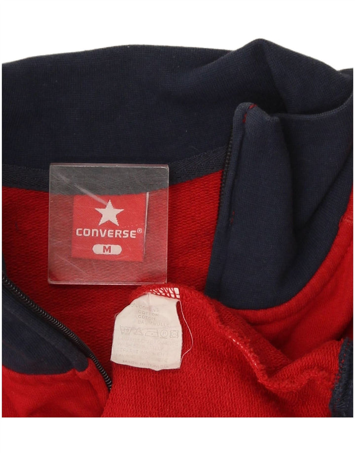 Converse All Star Graphic - Chaqueta de chándal para hombre, color rojo medio