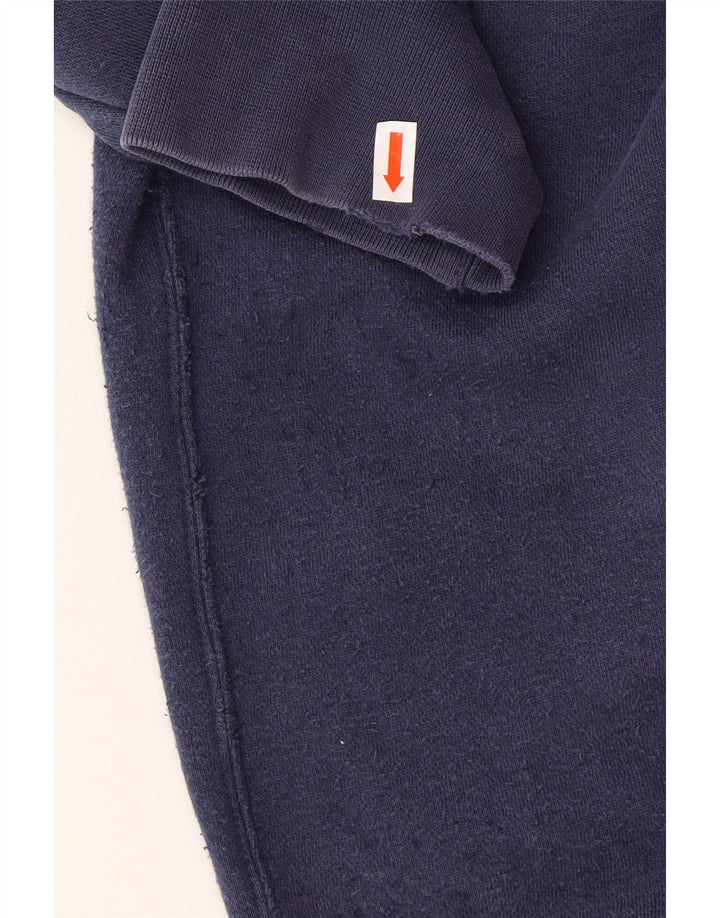 NIKE Hombre Loose Fit Graphic Sudadera con Capucha Jumper XL Azul Marino Algodón