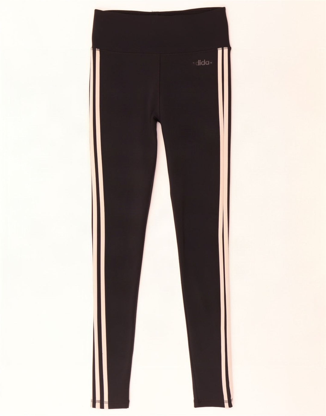 Adidas Leggings Climalite para mujer Reino Unido 8/10 Pequeño Negro Poliéster