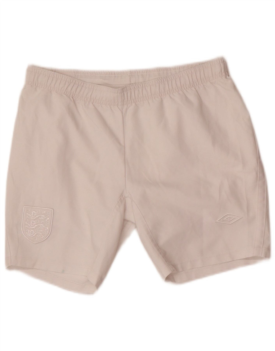 Umbro Pantalón corto deportivo England para niño 11-12 años Blanco Poliéster