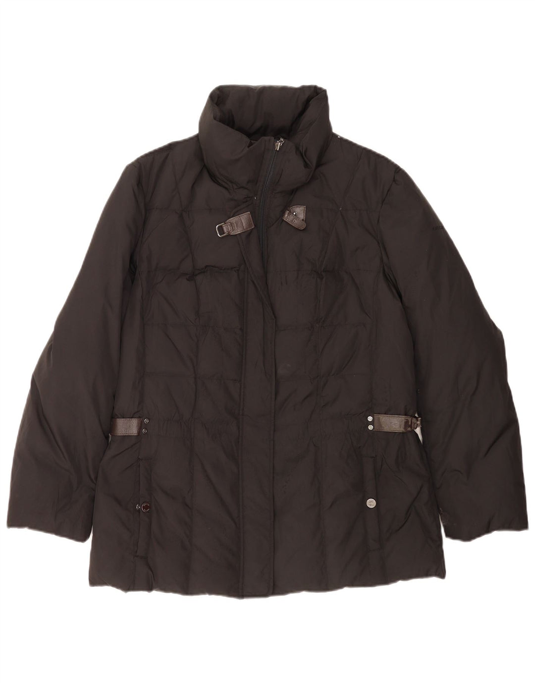 Chaqueta acolchada para mujer Geox UK 44 Mediana Poliéster negro