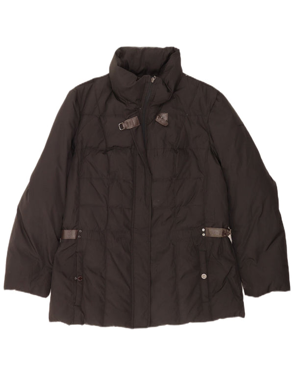 Chaqueta acolchada para mujer Geox UK 44 Mediana Poliéster negro