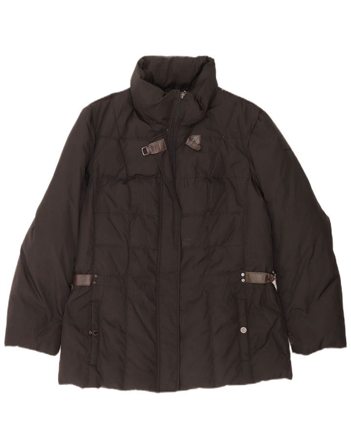 Chaqueta acolchada para mujer Geox UK 44 Mediana Poliéster negro