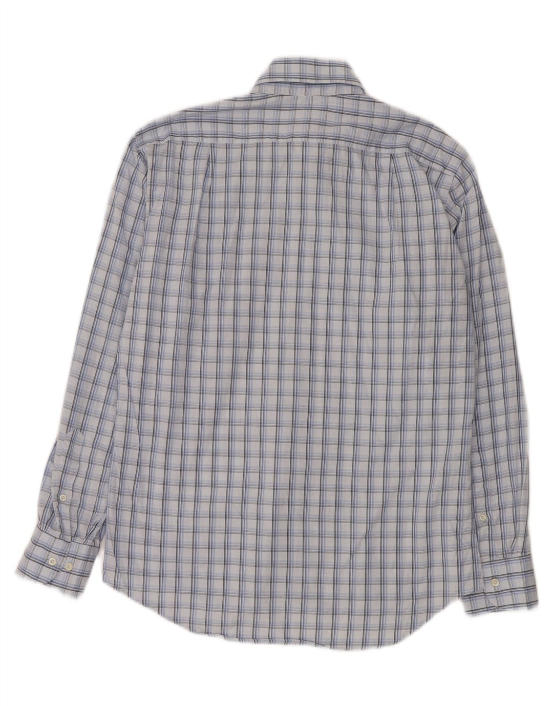 Camisa Roccobarocco para hombre talla 15 38 cuadros azules medianos