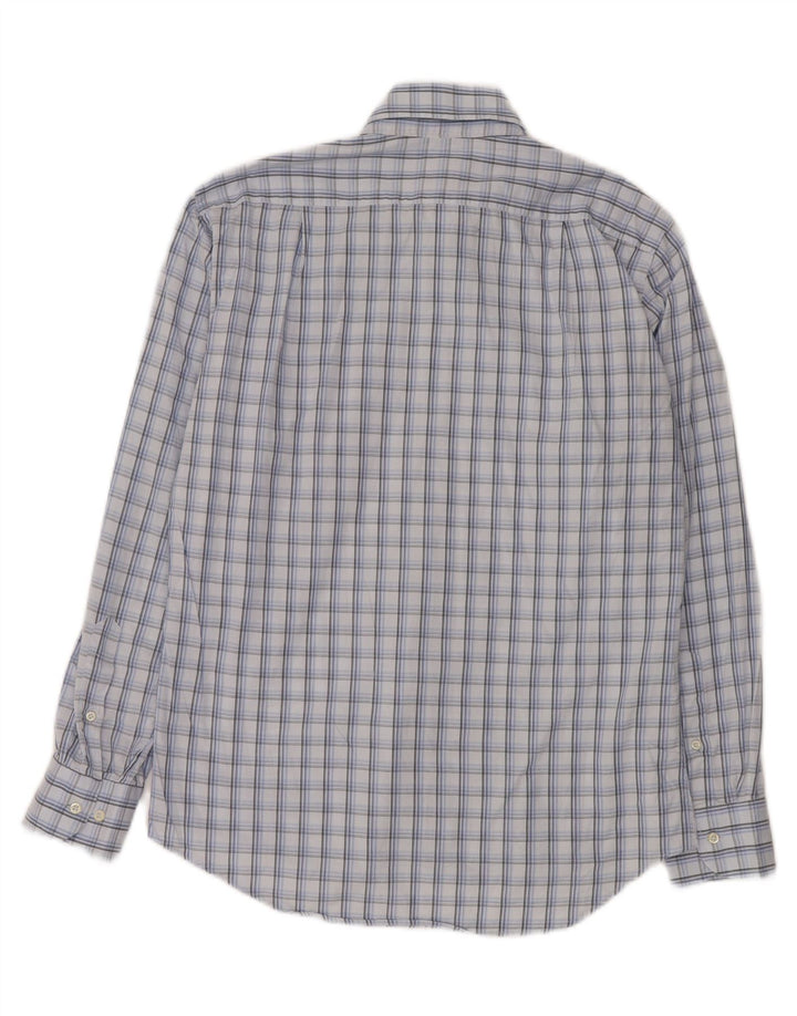 Camisa Roccobarocco para hombre talla 15 38 cuadros azules medianos