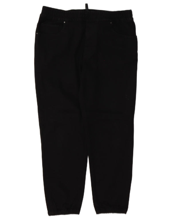Armani Exchange Mens Joggers Slim Jeans W32 L28 Algodón Negro
