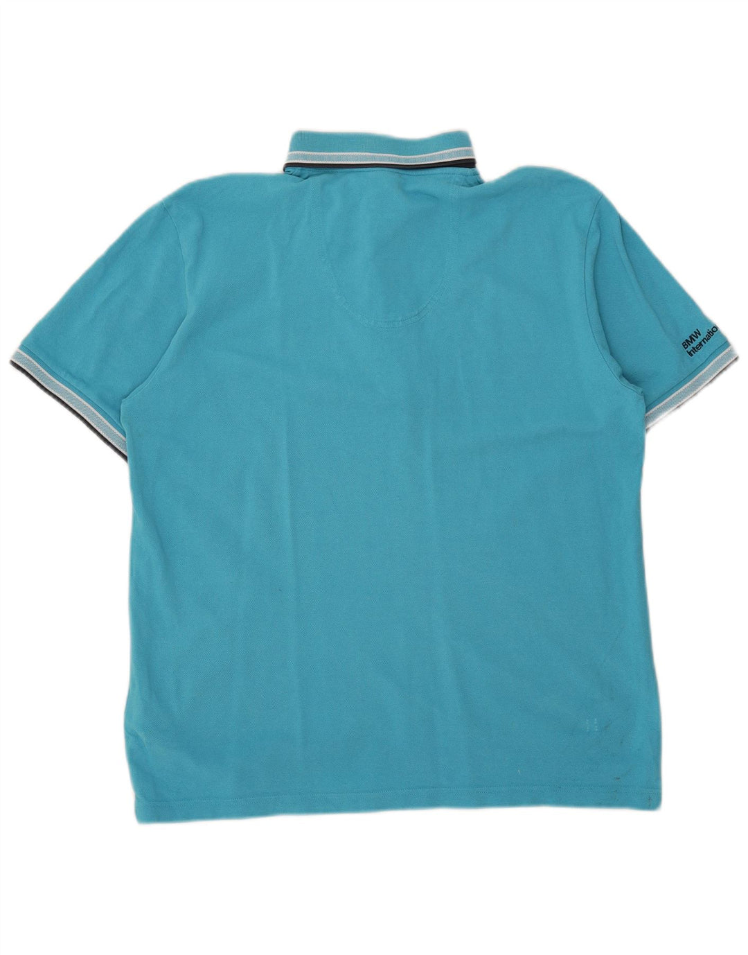 Polo Hugo Boss Hombre Algodón Azul Grande