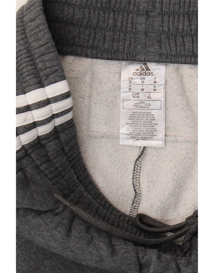 Pantalones de chándal ADIDAS para hombre de algodón gris medio