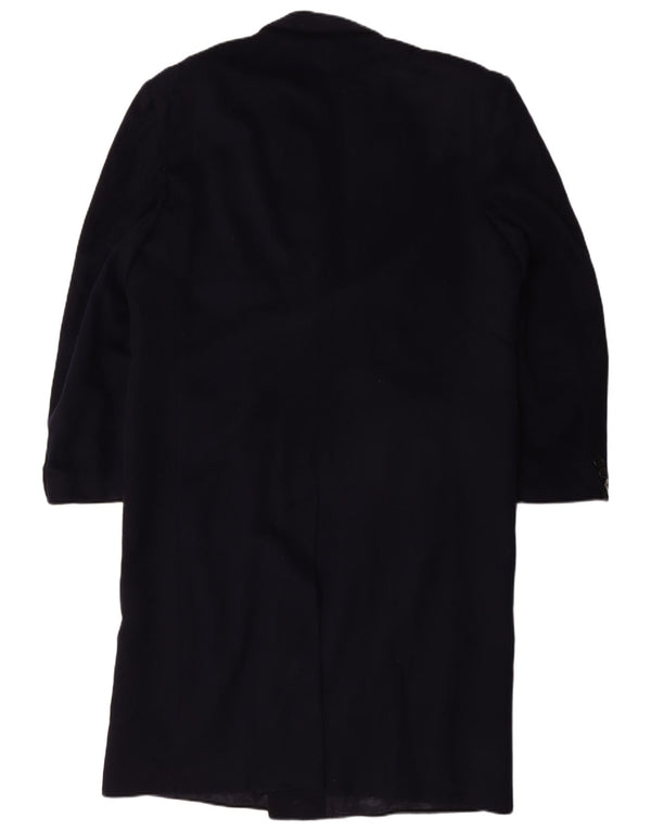 Marzotto Mens Principe Abrigo de doble botonadura IT 50 Grande Azul marino