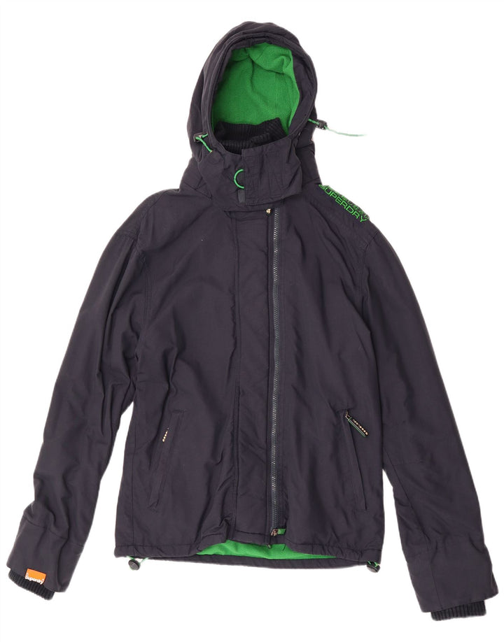 Superdry Chaqueta Cortavientos Windcheater para Mujer UK 44 Azul Marino Mediano