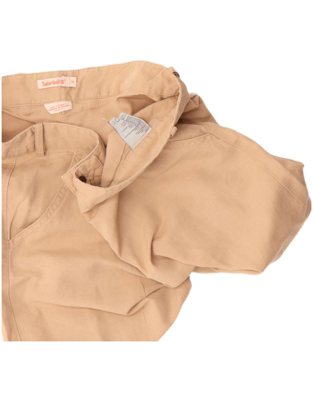 Timberland Pantalones cortos chinos para mujer US 4 Small W27 Beige Algodón