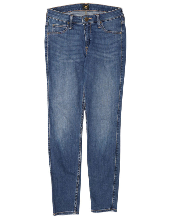 Jeans Ajustados Lee Mujer W28 L28 Algodón Azul