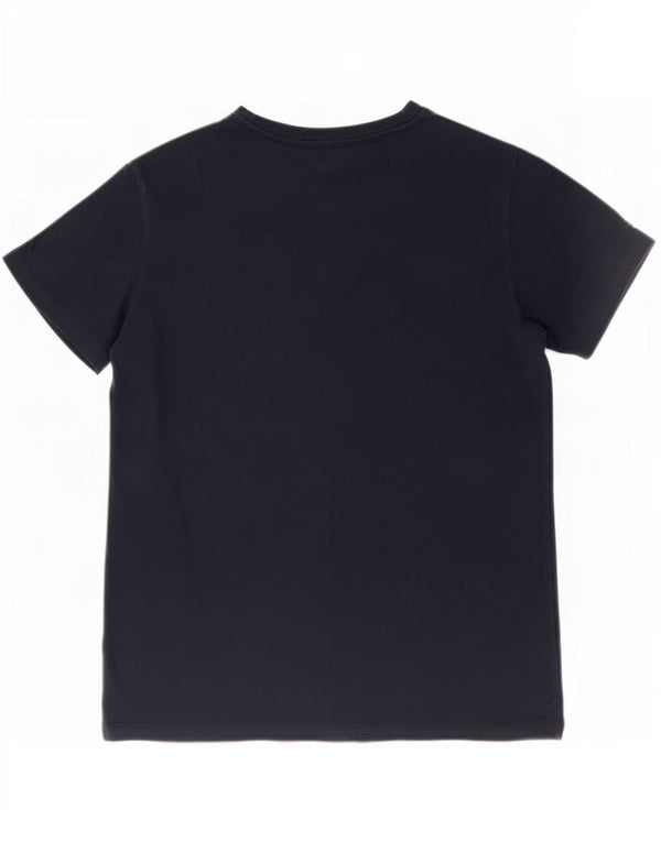 Champion Camiseta gráfica para mujer Top UK 44 Medium Black Cotton