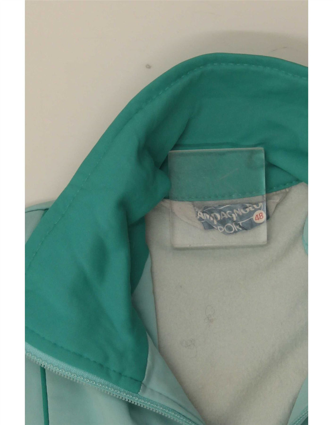 Campagnolo Chaqueta de chándal para hombre IT 48 Medium Green Colourblock