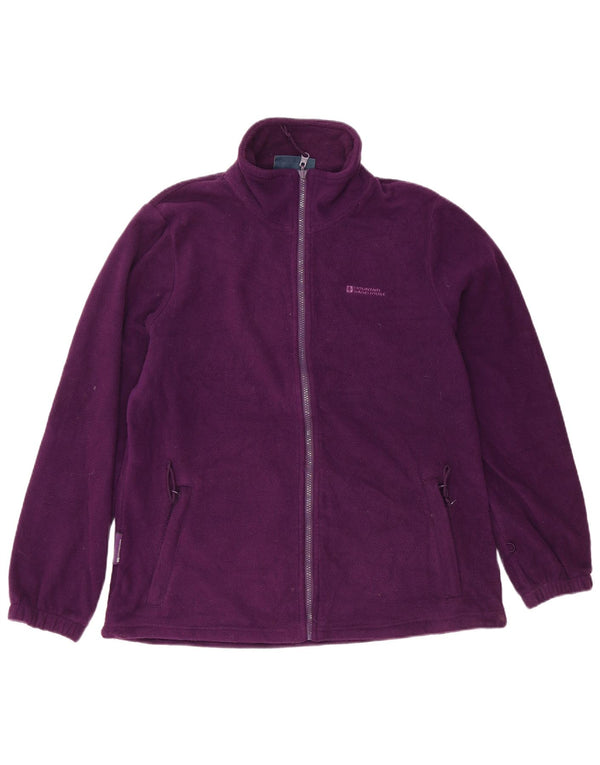 MOUNTAIN WAREHOUSE Chaqueta polar con forro para mujer UK 46 Poliéster morado grande