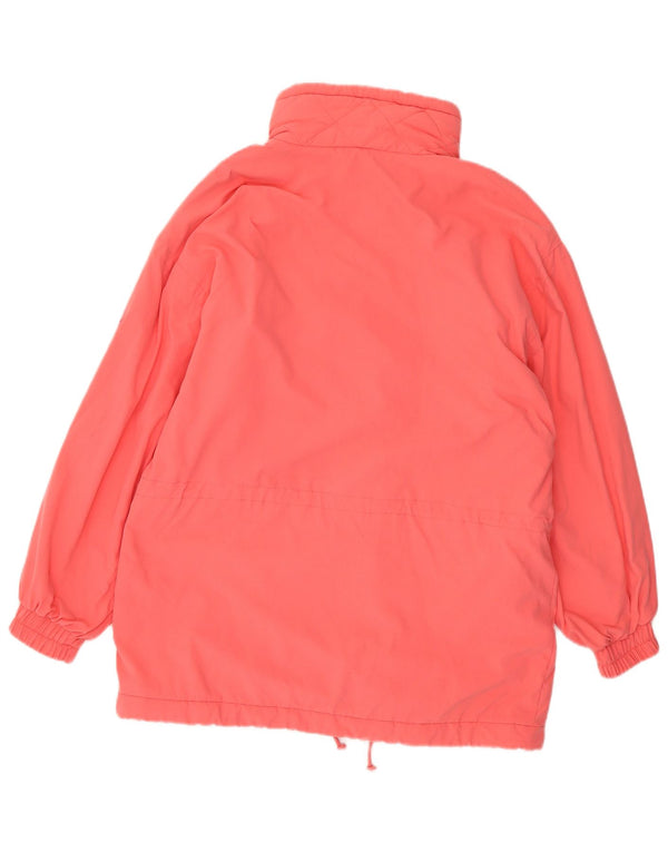 Fila Chaqueta cortavientos para mujer US 10 Grande Poliamida rosa