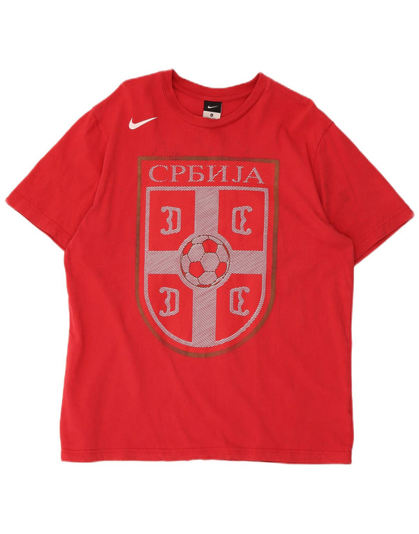 Nike Camiseta gráfica para hombre Top XL Algodón rojo