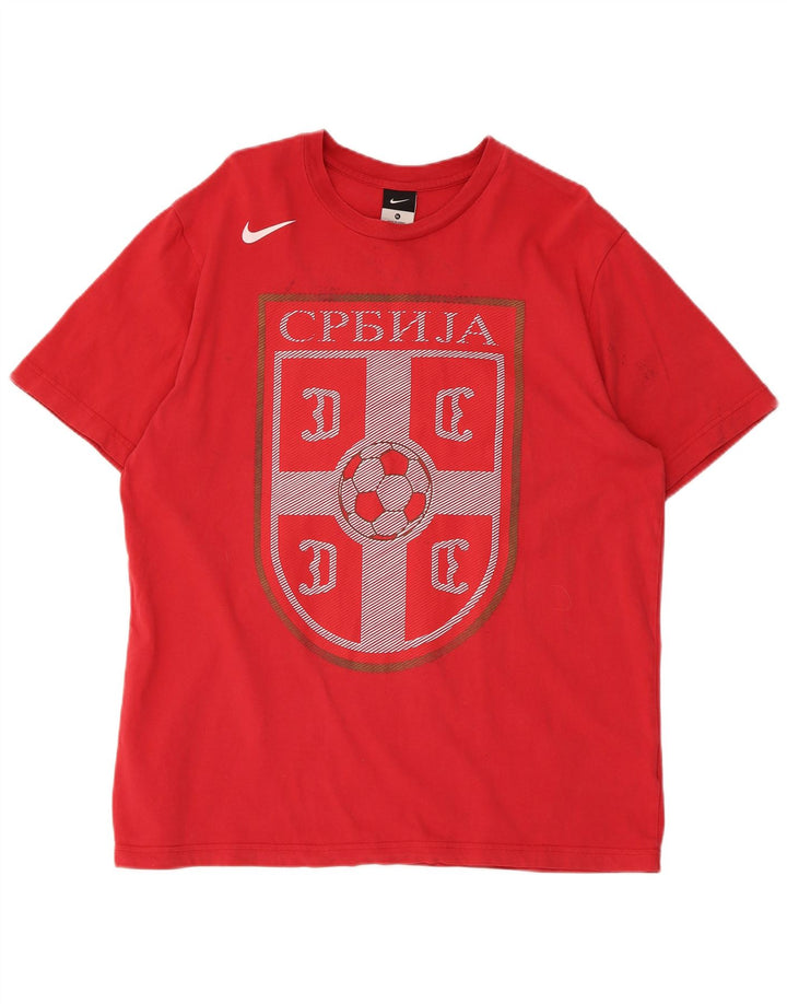 Nike Camiseta gráfica para hombre Top XL Algodón rojo