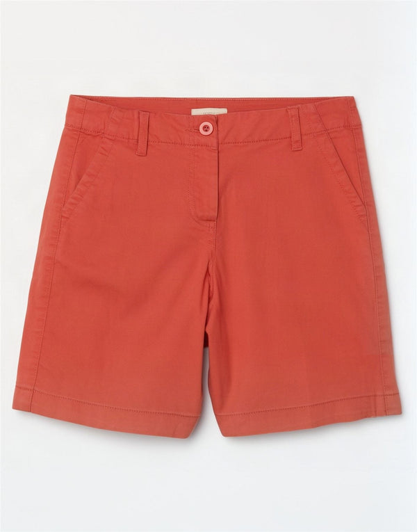 Mountain Warehouse Womens Chino Shorts UK 12 Medium W28 Pink Cotton