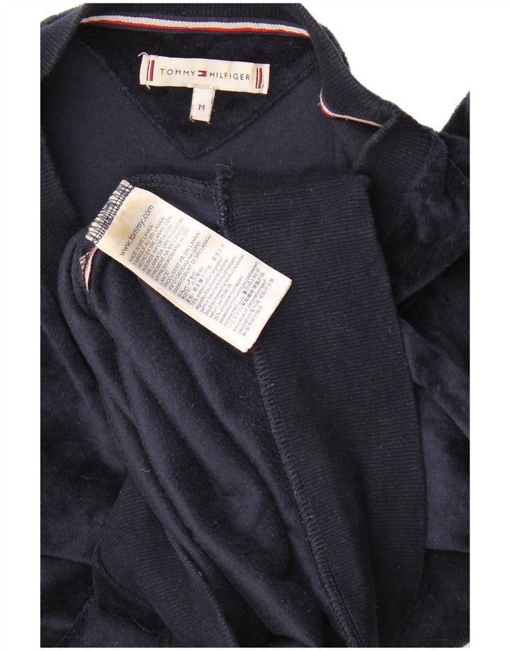Tommy Hilfiger Hombre Sudadera Gráfica Jumper Medium Azul Marino Colorblock