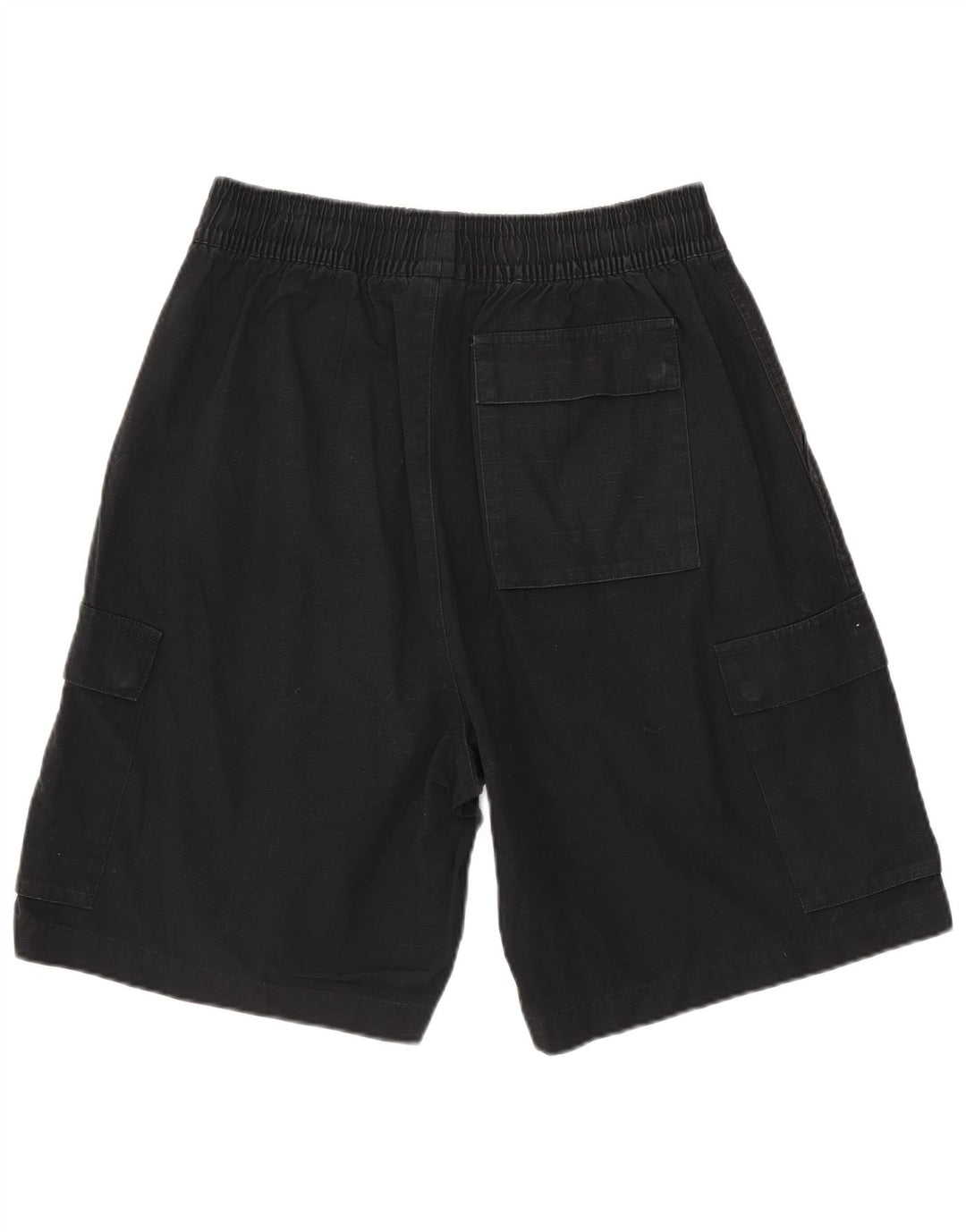 Nike - Pantalones cortos tipo cargo para hombre, talla pequeña, W27, algodón a rayas negras