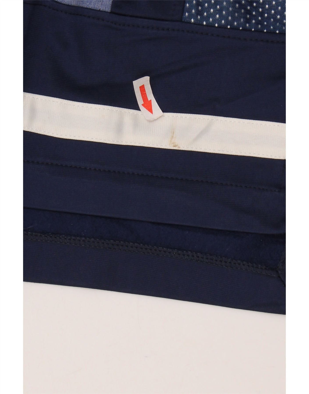 ASICS Chaqueta de chándal con gráfico para hombre, talla grande, color azul marino