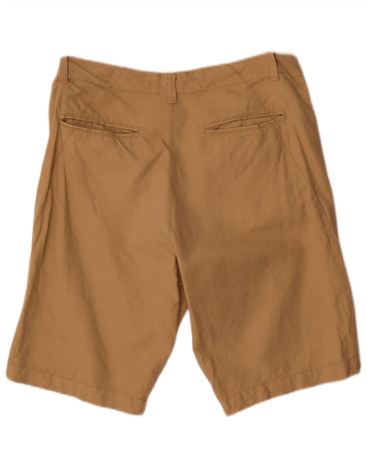 Pantalones Cortos Chinos Benetton Hombre IT 48 Medium W34 Beige Algodón