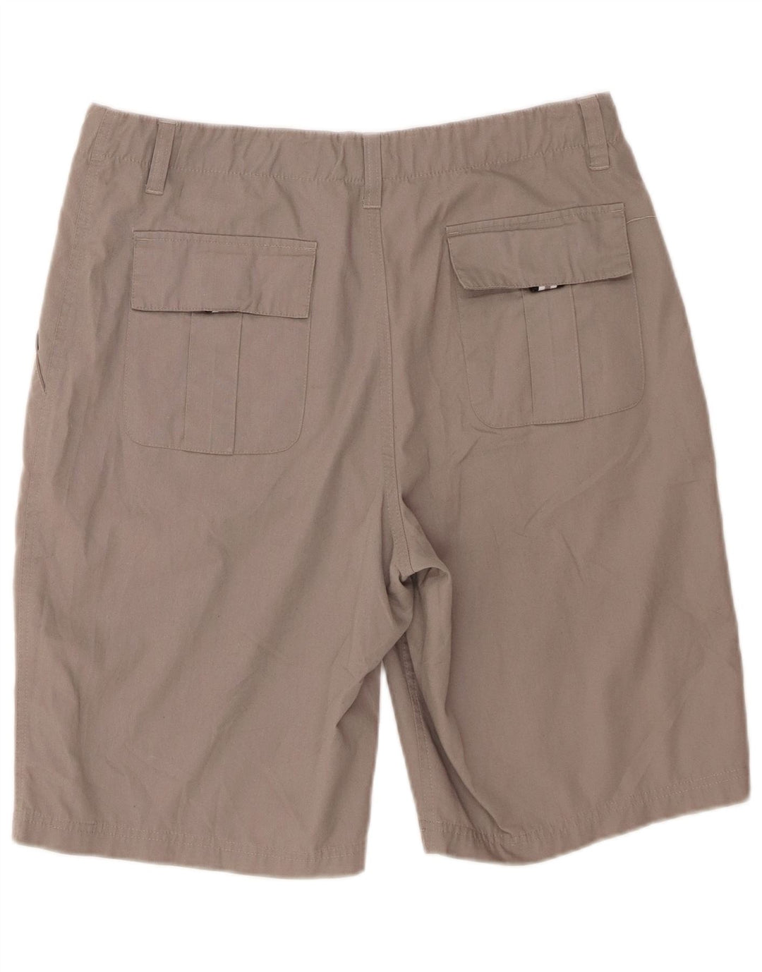Pantalones cortos chinos Fred Perry para hombre Medium W32 Poliéster gris